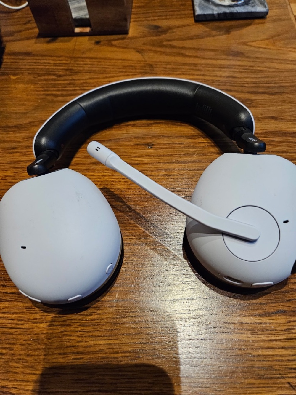 White SONY Over-Ear Wireless Headset
